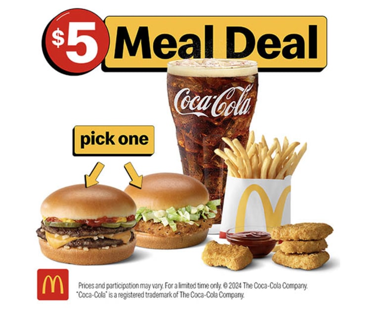 Mcdonalds Menu Deals With Prices
