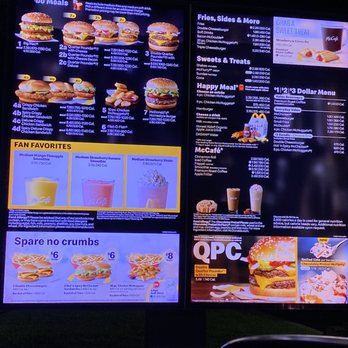 Mcdonalds Menu With Prices Texas